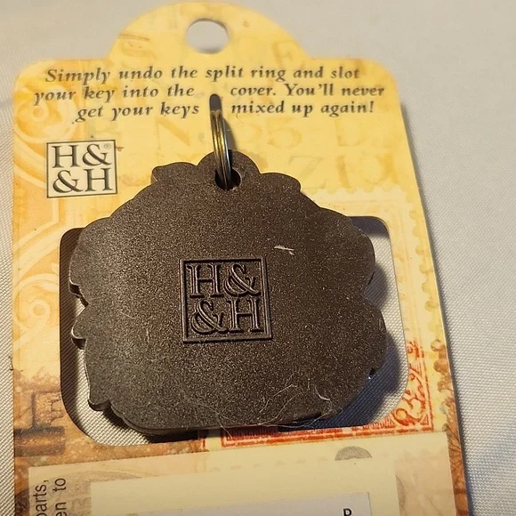 Coach Personalized Key Cover with Leaf Design - Picture 2 of 2